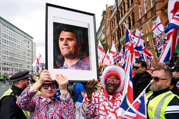 A moment of silence was observed in honour of Charlie Kirk. (Photo source: Reuters)