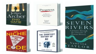 New Book Spotlight: Essential Reads on Business Niche, Global History, AI, and Thrills.