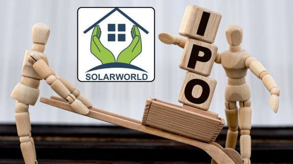 Solarworld Energy IPO Subscribed 4x on Day 2, Retail Investors Show Strong Demand. (Image Source: Canva)