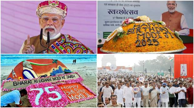 Prime Minister Narendra Modi’s 75th birthday is being marked with diverse celebrations all over India, ranging from social service initiatives to cultural activities. At Delhi’s Kartavya Path, Chief Minister Rekha Gupta and her cabinet led a blood donation camp, while in Puri, sand artist Sundarsan Pattnaik created a striking sculpture on the beach. Meanwhile, the 7th edition of the e-auction of PM Modi’s mementoes started today and will go on till October 2, 2025.