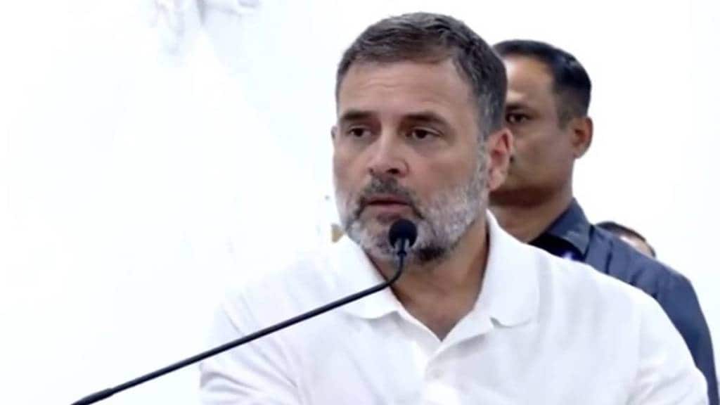 Rahul Gandhi on vote chori