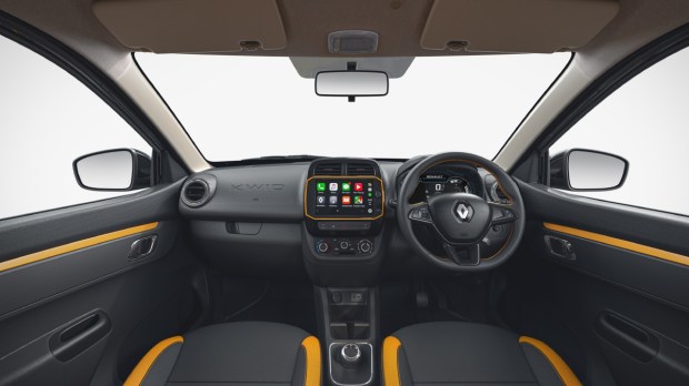 Renault Kwid 10th Anniversary interiors