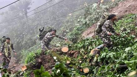 Sikkim Landslide Rescue Operation
