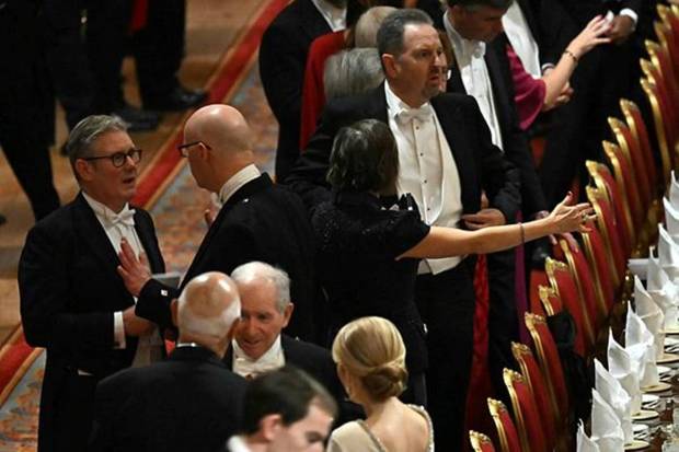 The event set up the scene with Keir Starmer, where a $205 billion US investment was revealed. (Photo source: AP)