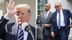 Trump posts racist AI video mocking Schumer, Jeffries after Vance warns of government shutdown