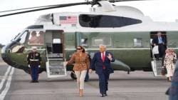 ‘Out of an abundance of caution’: Trump switches helicopter while leaving UK after hydraulic trouble