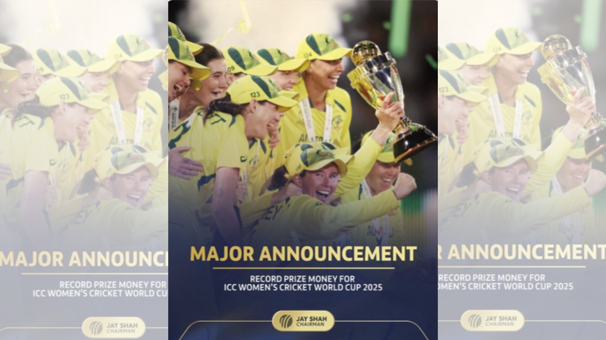 “Our message is simple — women cricketers must know they will be treated on par with men if they choose this sport professionally,” he said.