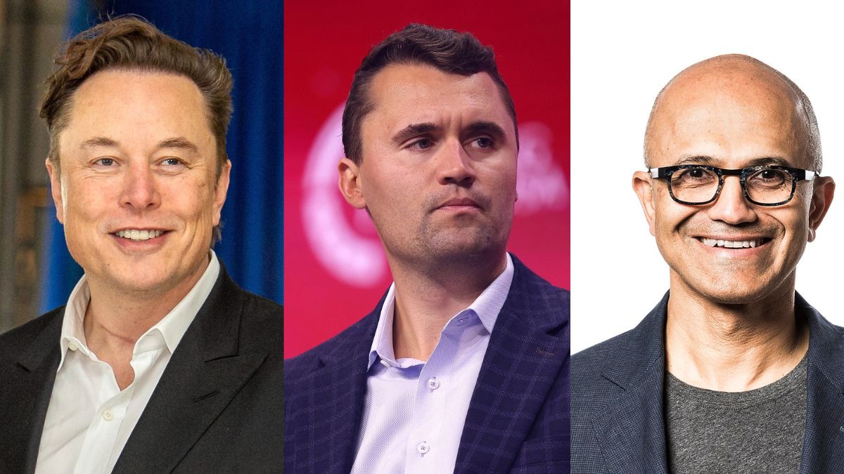 Charlie Kirk murder: Elon Musk questions Satya Nadella over Microsoft Staff’s reaction to Charlie Kirk assassination
