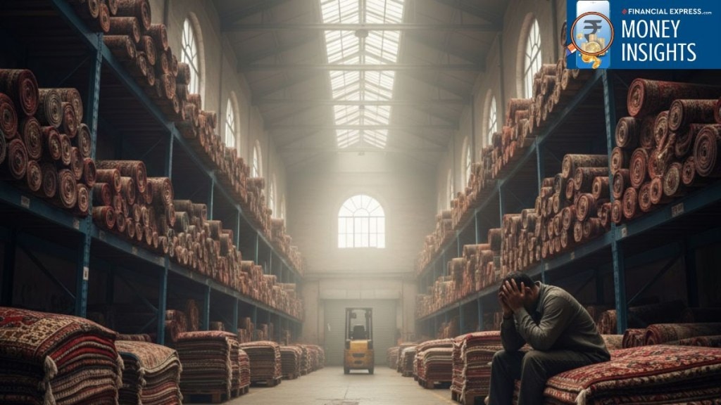 From Bhadohi's looms: The real financial lessons from global trade wars. (Image Source: Gemini)