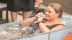 Taking the plunge in cold water therapy