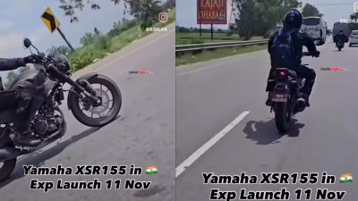 Yamaha XSR 155 spied in India, launch on cards