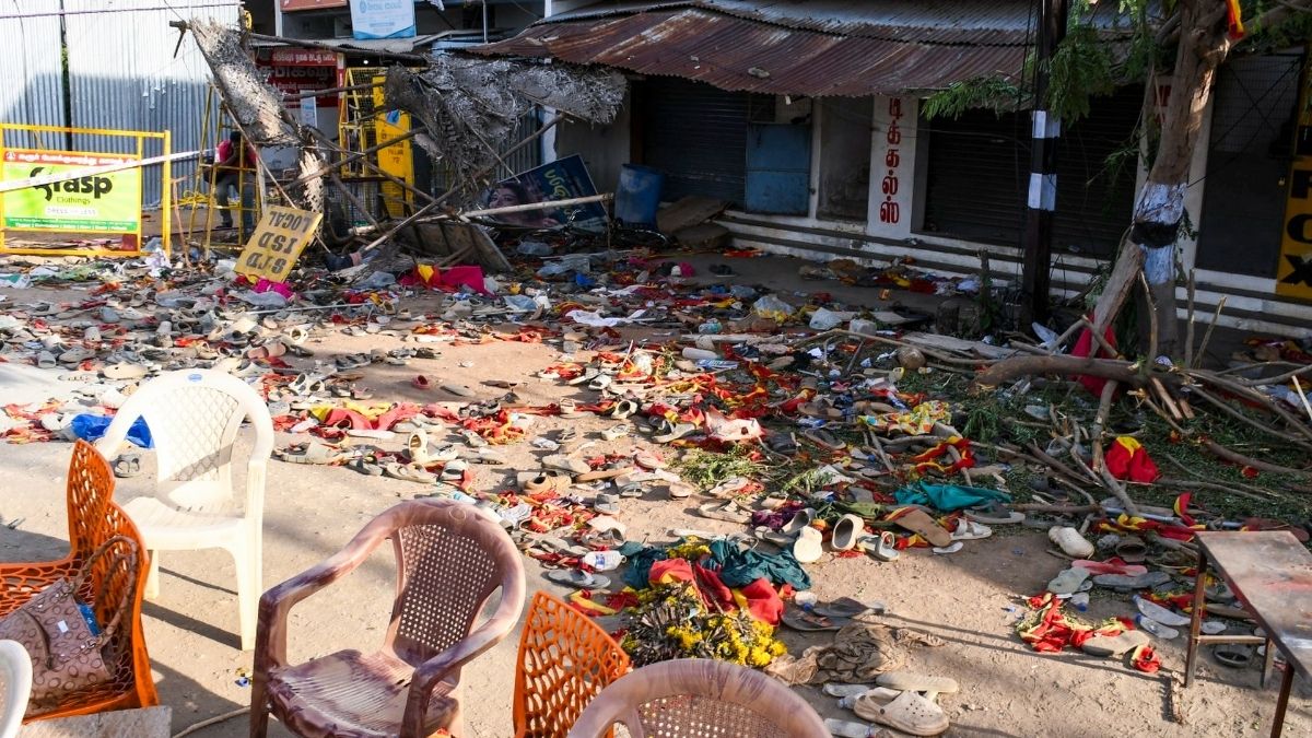 tvk, tvk vijay, actor vijay, vijay rally stampede, tvk stampede, tamil nadu dgp, tamil nadu, mk stalin, actor vijay news