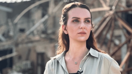 Anastasia Lavrina, who is ‘hired’ by Pakistan to further Kashmir propaganda, is a TV presenter, political analyst, and filmmaker from Azerbaijan with nearly a decade of experience in journalism.