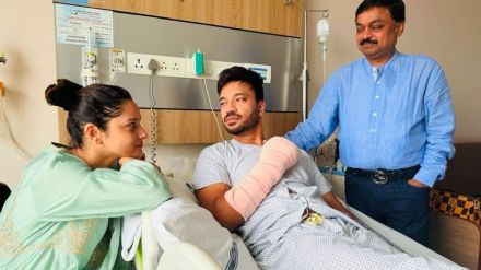 Vicky Jain accident Vicky Jain accident