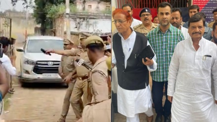 Azam Khan has been released from jail after being granted bail in all cases against him.