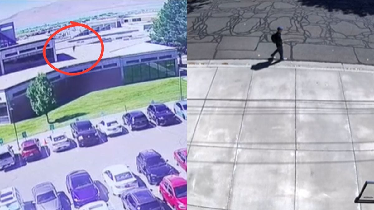 Charlie Kirk shooter video