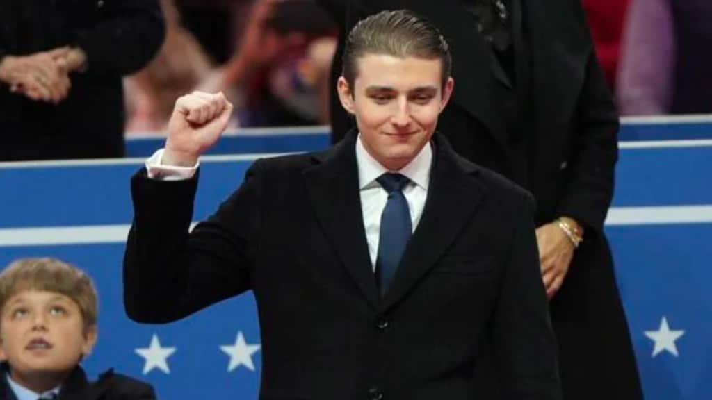 Barron Trump White House move