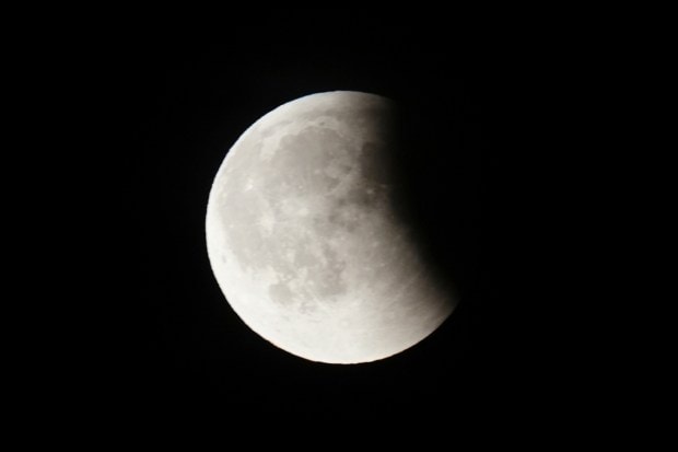 What made this eclipse even more special was its duration. The total phase, when the Moon appeared completely red, lasted for 82 minutes, making it one of the longest lunar eclipses in recent years. (Image: AP)
