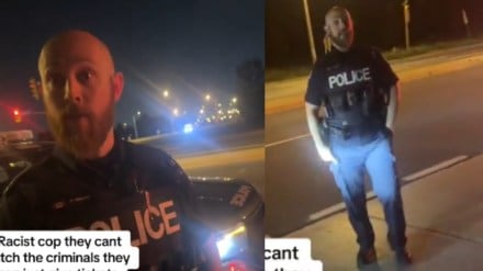 Toronto traffic stop video goes viral; Indian immigrant accuses officer of racism after stunt driving arrest | Watch