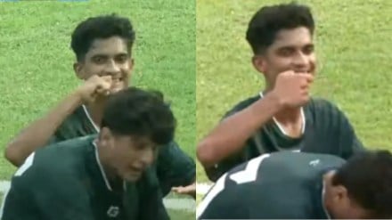 Pakistan U-17 footballer Muhammad Abdullah’s ‘tea-sipping’ celebration on field sparks controversy Pakistan U-17 footballer Muhammad Abdullah’s ‘tea-sipping’ celebration on field sparks controversy