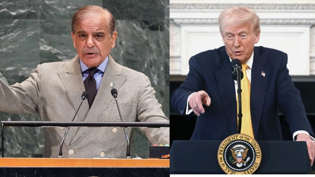 ‘Man of peace,’ Pak PM Shehbaz Sharif hails Trump as peacemaker in Indo-Pak conflict - Here’s all he said at UNGA speech ‘Man of peace,’ Pak PM Shehbaz Sharif hails Trump as peacemaker in Indo-Pak conflict - Here’s all he said at UNGA speech