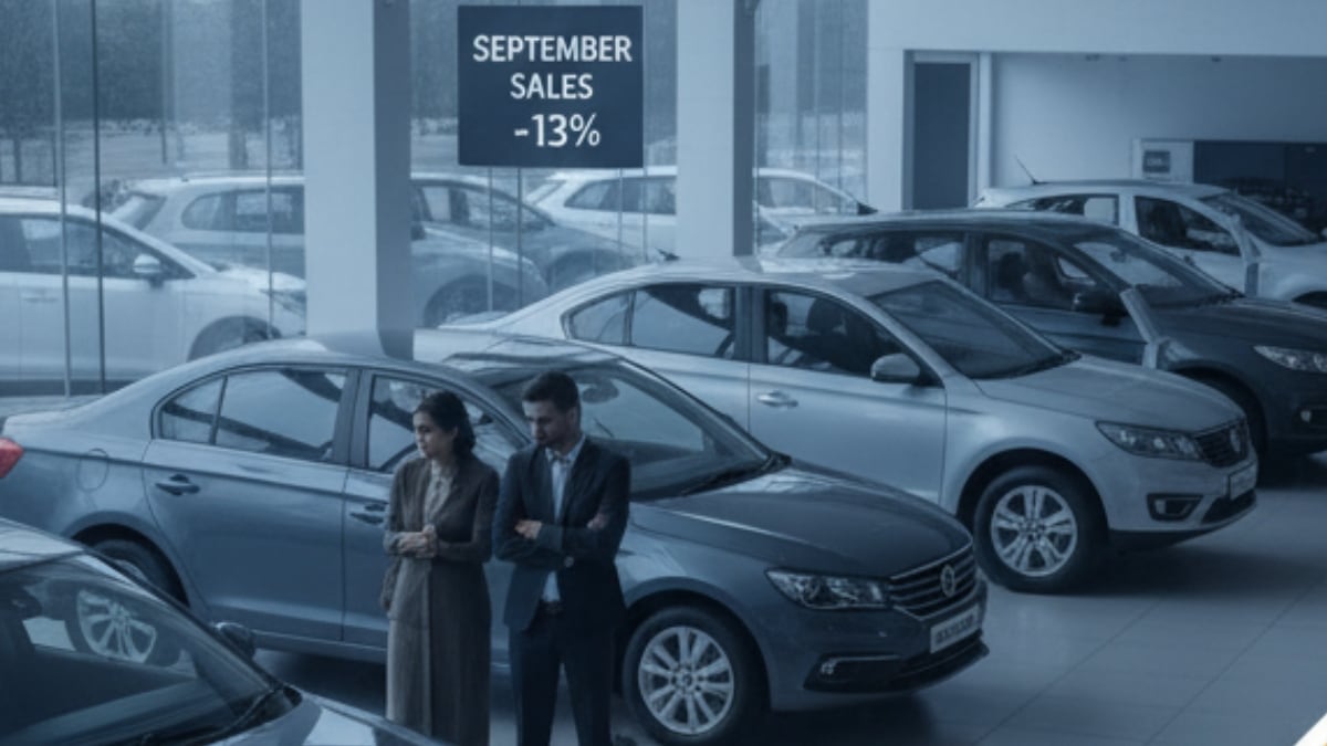 Sept retail auto sales dip 13%, festive rush revives hopes