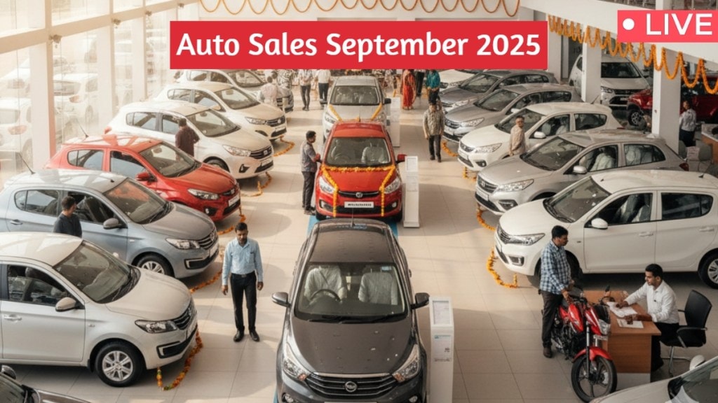 Auto Sales September 2025 Live Updates: Wholesales across tractors, two-wheelers, passenger vehicles, and commercial vehicles are expected to gain momentum.