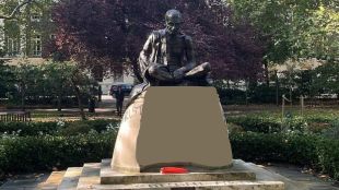 Gandhi statue vandalism