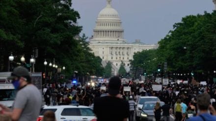 FBI firing george floyd protests