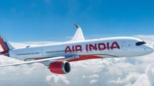 delhi indore flight, air india, air india flight, AI2913, take off, plane lands delhi