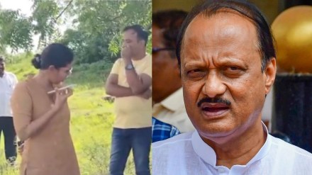 ips anjana krishnan, maharashtra ips, ajit pawar, ncp mlc, Amol Mitkari ips anjana krishnan, maharashtra ips, ajit pawar, ncp mlc, Amol Mitkari