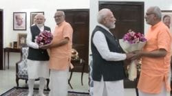 Vice President Election 2025 LIVE: PM Modi meets and congratulates VP-elect CP Radhakrishnan – Video