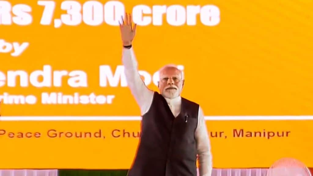 PM Modi Manipur visit, Prime Minister Narendra Modi in Manipur, PM Modi Manipur projects, PM Modi Manipur violence, PM Modi Manipur Rs 8500 crore projects