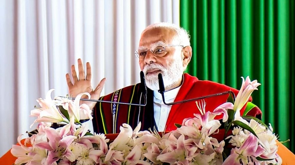 pm modi, modi in manipur, narendra modi, manipur visit, churchandpur, modi imphal