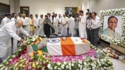 Row in Gujarat as BJP refuses to pay for ex-CM Vijay Rupani’s funeral, family burdened with Rs 25 lakh dues