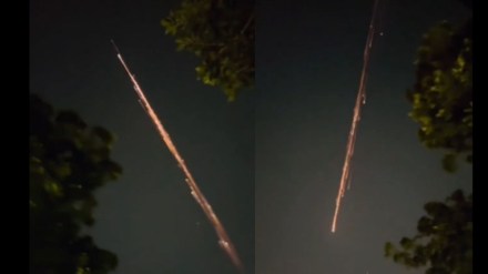 meteor, viral video, streaks, fire streaks delhi, delhi skies, delhi ncr meteor, viral video, streaks, fire streaks delhi, delhi skies, delhi ncr
