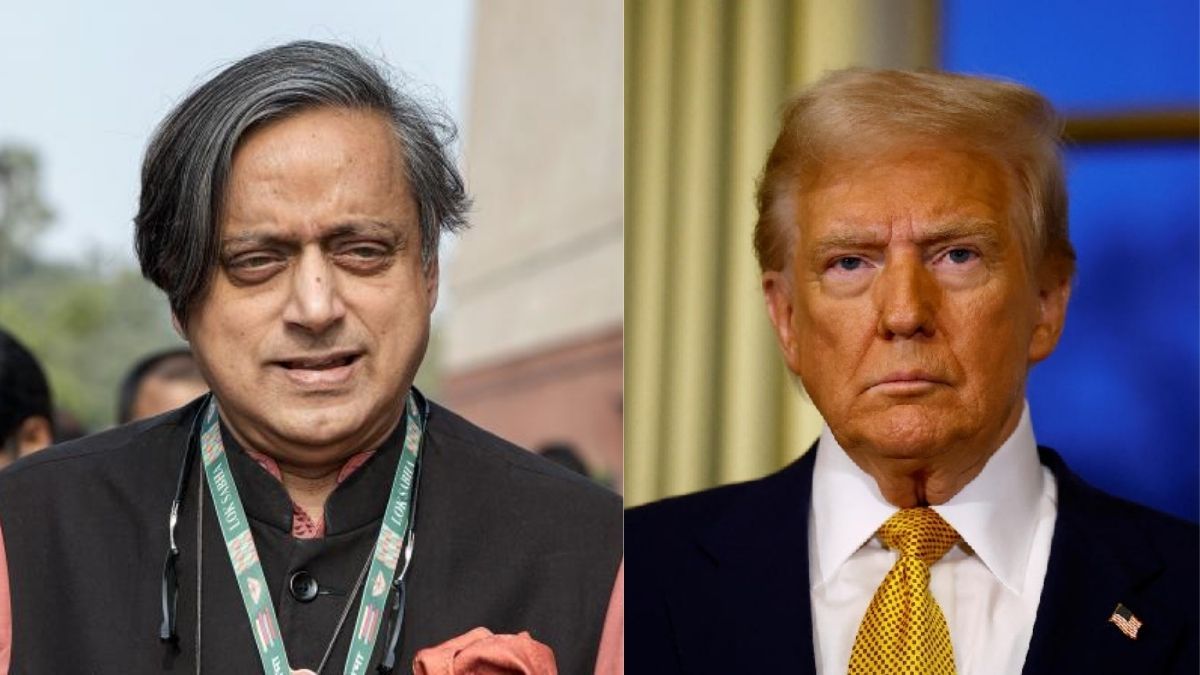 shashi tharoor, donald trump, trump tariffs, us tariffs, india us trade deal, h1b visa fee, h1b visa hike shashi tharoor, donald trump, trump tariffs, us tariffs, india us trade deal, h1b visa fee, h1b visa hike