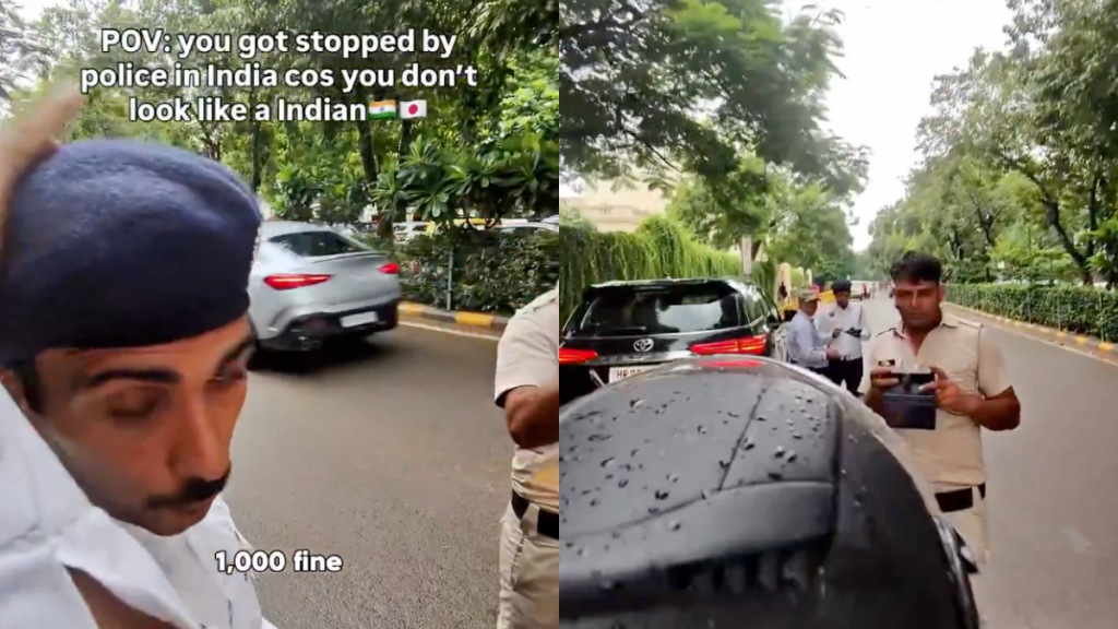 A Japanese tourist recorded a Gurugram cop taking Rs 1,000 bribe using Meta glasses for not wearing a helmet. The DCP took cognisance of the matter and suspended the cop.