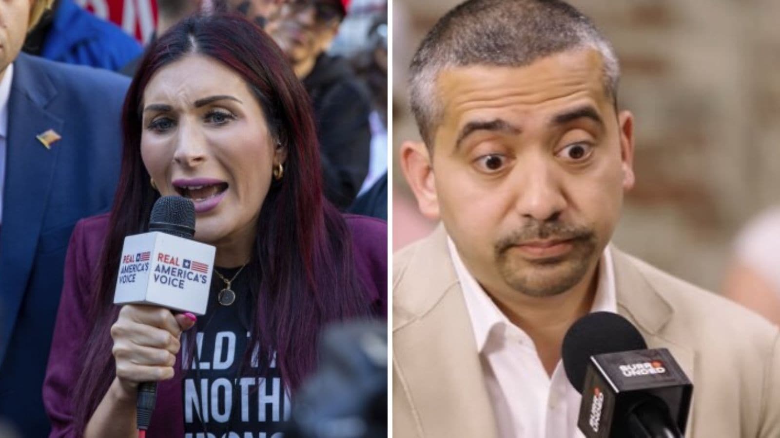 Laura Loomer attacks Mehdi Hasan with racist remarks