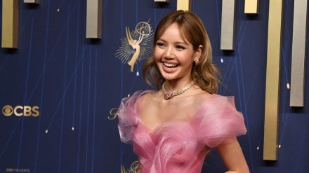 blackpink lisa at emmys 2025