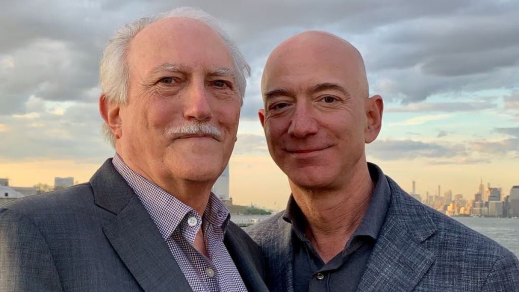 Jeff Bezos's father Mike Bezos is hiring a CEO to manage his private family office. (Image Source: Jeff Bezos/X)