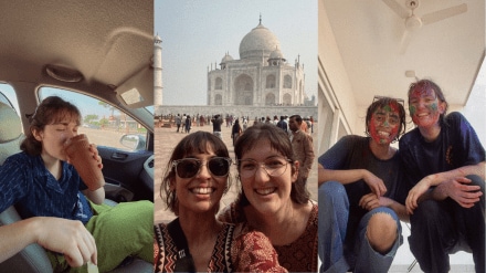 Moved to India: The fashion designer, who relocated to India two years back, expressed that she “feels at home” here.