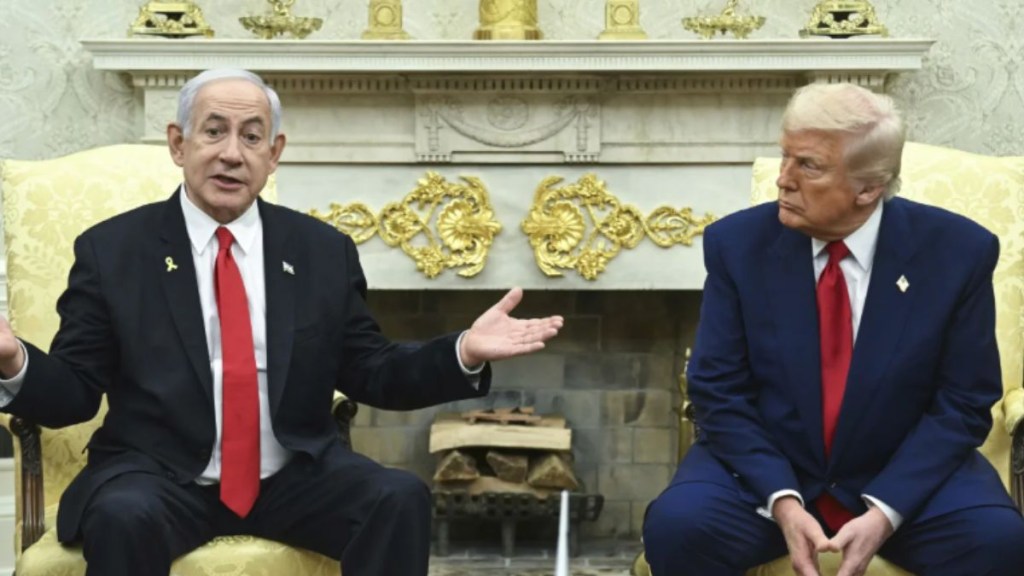 Trump distances from Israeli strike in Doha Trump distances from Israeli strike in Doha