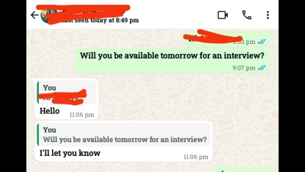 A Gen Z candidate applying for an entry-level developer role rejected the offer, claiming he is “1000 times a better developer” than the interviewer. A Gen Z candidate applying for an entry-level developer role rejected the offer, claiming he is “1000 times a better developer” than the interviewer.