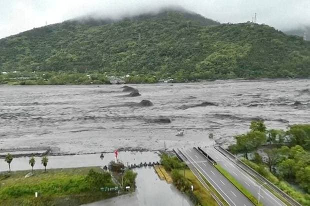 Entire villages, including Dama with around 1,000 residents, were inundated, leaving many trapped. (Photo source: AP)