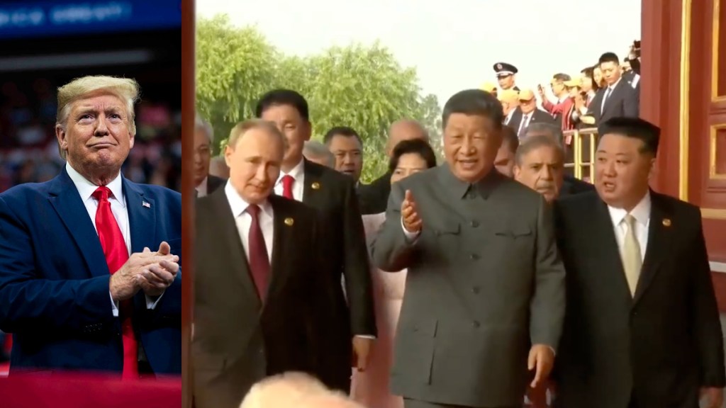 Trump targets Xi, Putin and Kim as Beijing hosts military parade