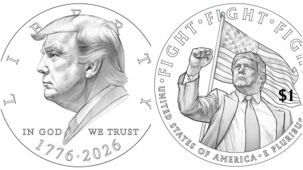 $1 Trump coin draft design