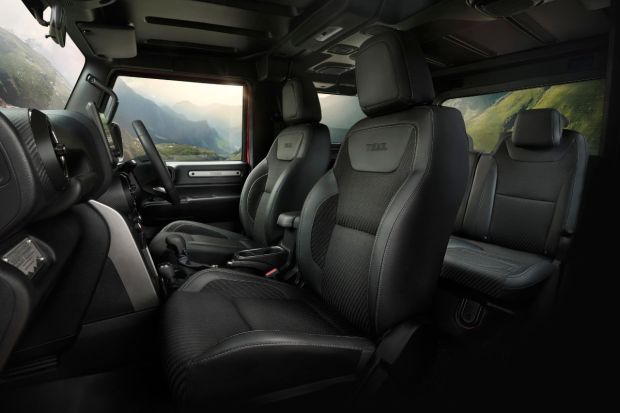 The facelifted Thar is offered with three engine choices — a 1.5-litre mHawk CRDe diesel, a 2.2-litre mHawk CRDe diesel, and a 2.0-litre mStallion 150 TGDi petrol. The 1.5-litre diesel produces 117hp and 300Nm of torque, while the 2.2-litre diesel generates 130hp and 300Nm.