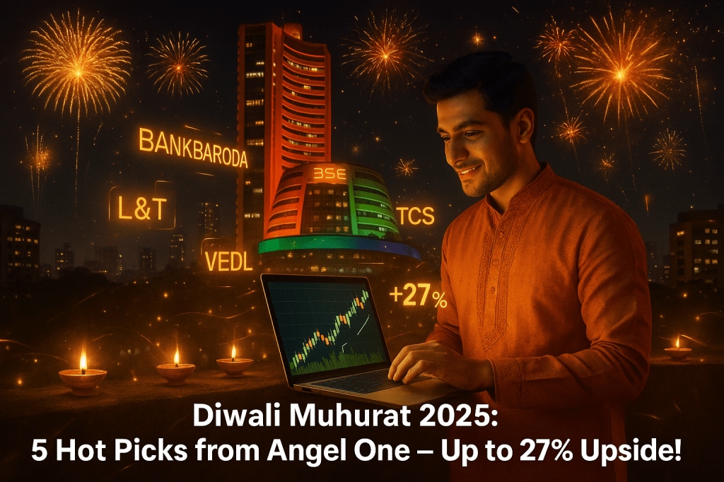 Diwali Muhurat 2025 picks, Angel One stocks with up to 27% upside