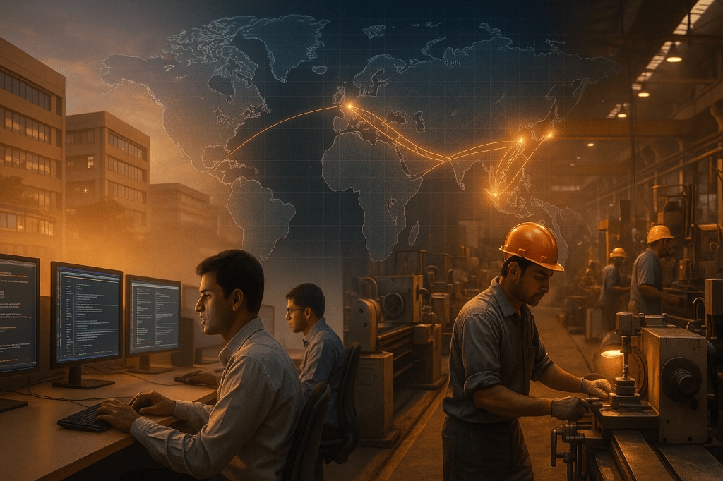 HSBC CLSA India AI market TCS Infosys HDFC Bank